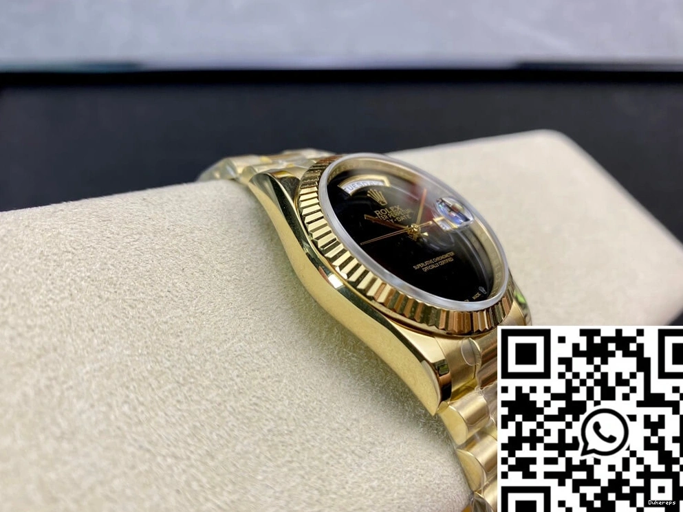 Dial 36MM Factory Calendar Date Double BP Day Black Rolex 0427